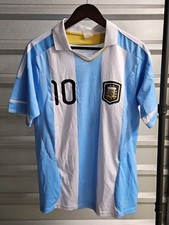 Unofficial 2012 Argentina Home Jersey Size M/L FIFA World Cup
