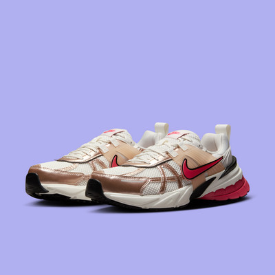Nike V2K Run White Aster Pink HF7389-838 Women's Size 8.5 Shoes #73D