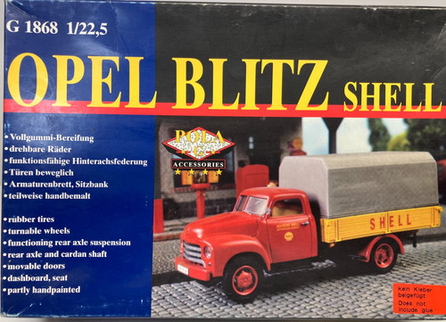 Kit de camión Opel Blitz Shell escala G escala europeo # 1868 | Condition: Used