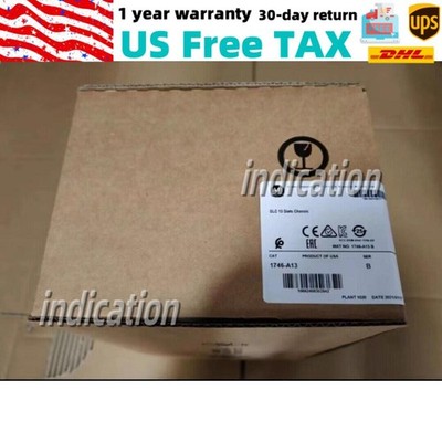 New Sealed AB 1746-A13  SLC 500 13 Slots PLC Chassis Rack 1746A13 US Free Tax