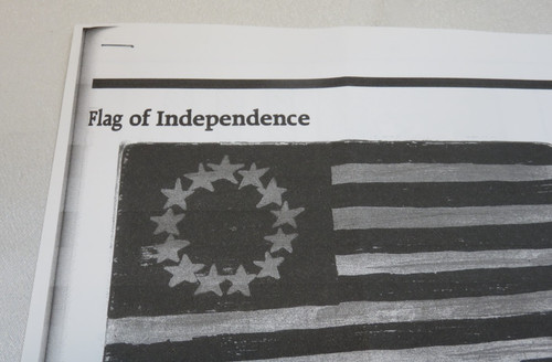 Vintage Wood Plans - Flag of Independence