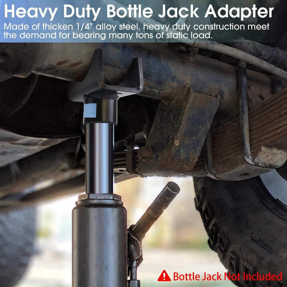 Bottle Jack Axle Adapter Lifting  for 2In 3In 4In Round & 2In Square Tube9444