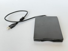 TEAC USB External 3.5 Floppy Disk Drive Slim Tested Working