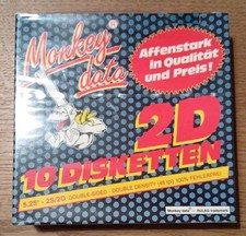 10 Stück Commodore 64 5,25 DISKETTEN 2D - MD...