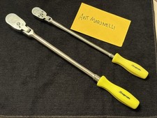 Snap On 3/8 And 1/4 Long And Extra Long Hi Viz Hard Grip Ratchets