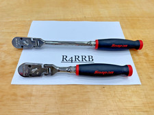 Snap-on Tools Usa New 38 Drive 100 Tooth Classic Red 2pc Flex Ratchet Lot Set
