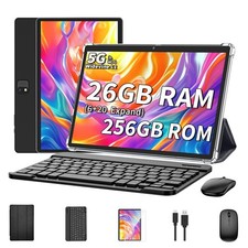 2026 Neu JJGJ Tablet 10.1 Zoll Android 15 256GB WiFi6 Octa Core IPS Tablet …