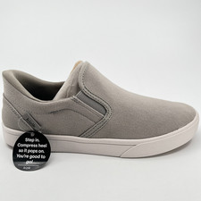 Kizik Venice Womens Size 7.5EE Gray Athletic Slip On Hands Free Shoes Sneakers