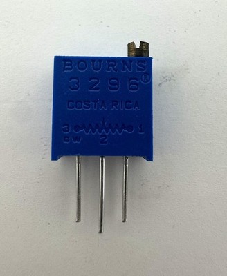 Lot of 50 Bourns 3296Y-1-501 Trimmer Potentiometers 500Ω Adjustable Resistors