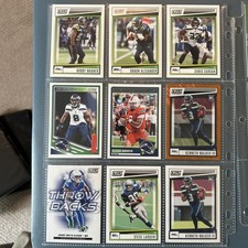 Seattle Seahawks 9 Cards Jaxon Smith-Njigba Kenneth Walker III Bobby Wagner