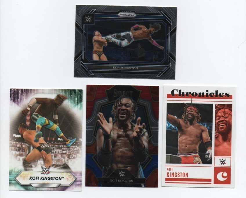 WWE World Wrestling Entertainment GHANAIAN-BORN KOFI KINGSTON LOT  - FREE SHIP