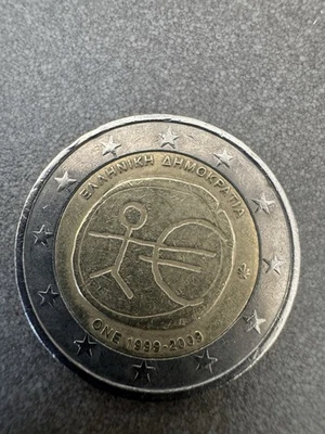 Pièce 2 Euro Grece ONE 1999-2009 - Photo 1/2