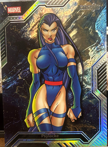 Psylocke #CM-GR-14 Marvel 2025 Kakawow Cosmos Green card