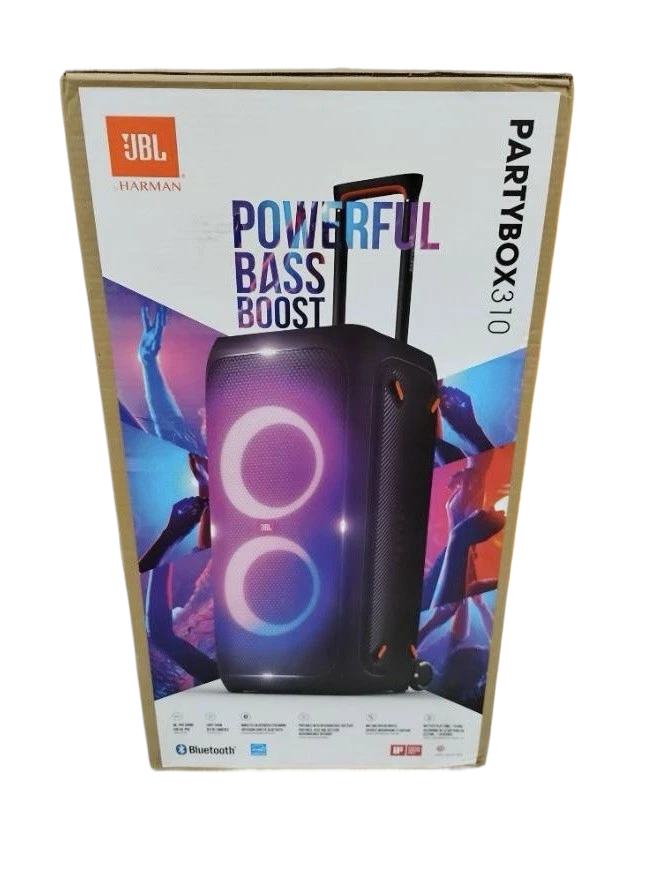 JBL PartyBox 310 Portable Bluetooth Party Speaker Outdoor Splash