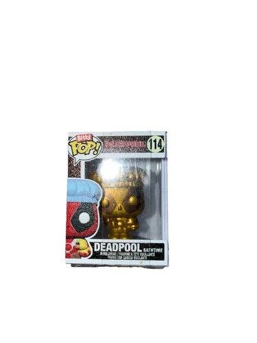 Funko Bitty Pop! Deadpool Bathtime 114 Gold Chase 1/32 Marvel Blind Bag Rare