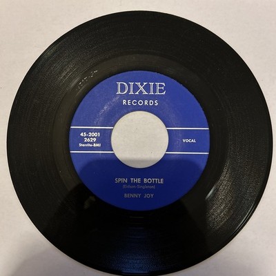 Benny Joy - Spin The Bottle / Steady With Betty - Rare 7'' Vinyl 1958: Rockabilly