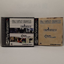 Squaresoft Final Fantasy Chronicles PS1 Manual Included T NTSC-U/C 2001