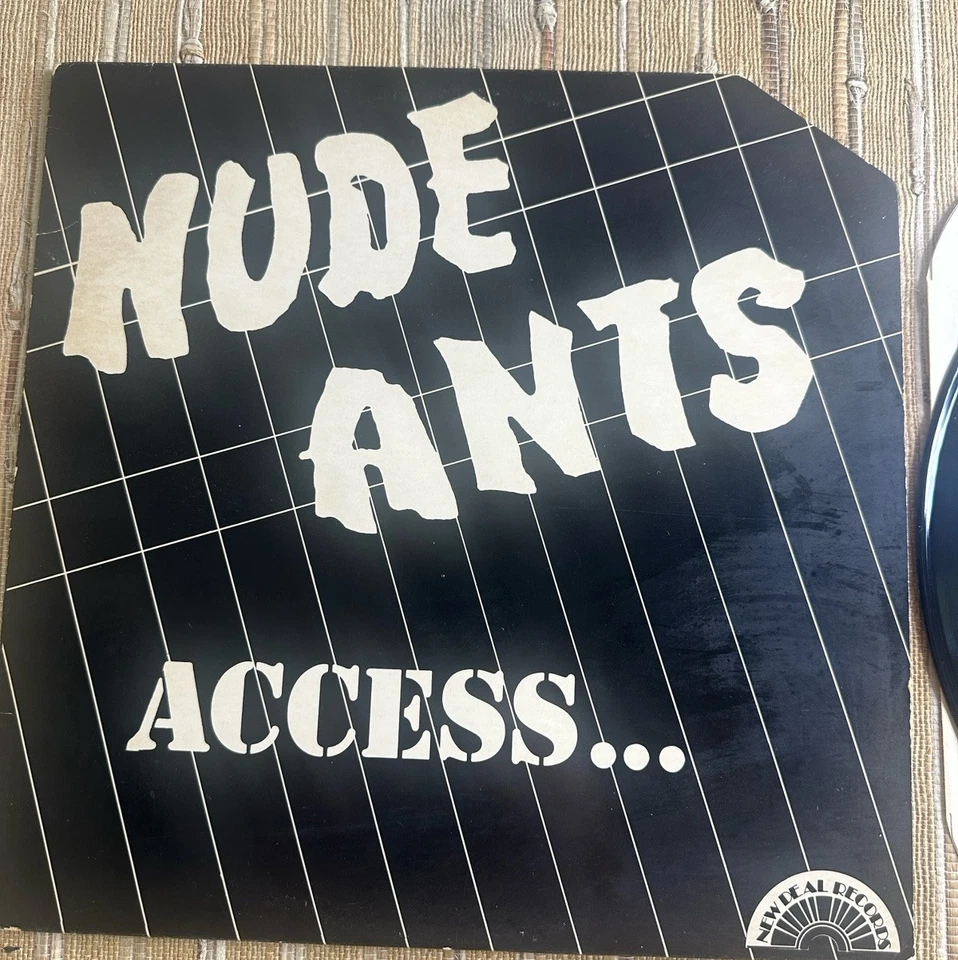 Nude Ants - Access... (12" Vinyl, MiniAlbum) 24030 New Deal Records G/G - Image 3 of 4