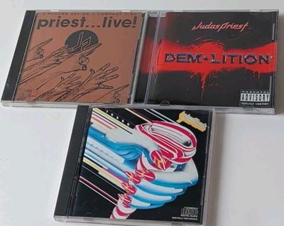 JUDAS PRIEST LOT OF 3 CDs