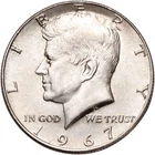1967 Kennedy 40% Silver Half