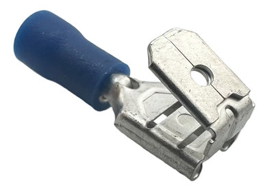 50pcs, Insulated Piggyback Quick-Disconnect Terminals, for 16-14 AWG, 0.250'' wid