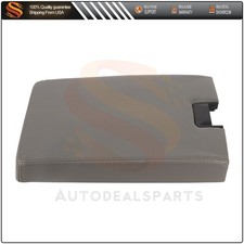 Center Console Cover Lid Armrest Latch For Chevrolet GMC 2007-2012 Gray US