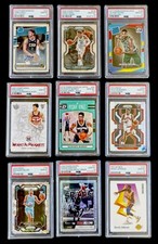 PSA Graded Lot x 38 NBA, NFL, MLB PSA 10, 9, 8 