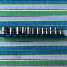 Matco tools 1/4" dr. 12 piece 6pt. socket set Standard