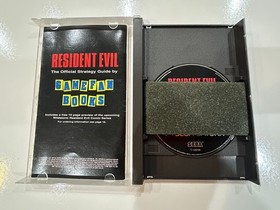 Resident Evil (Sega Saturn 1997) CIB Complete w Manual, Registration Card N MINT