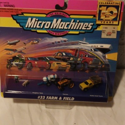 Micro Machines 10th Anniversary #33 Farm & Field Set LG8340 1989
