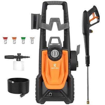 #ad Giraffe Tools 2400PSI Electric High Pressure Washers Portable Power Washer 1800W $129.99