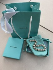 Tiffany & Co Silver  'HardWear Ball Bracelet' 10mm, length 7in, excellent 