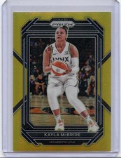 Kayla McBride 2023 Panini Prizm WNBA Gold #103 SN,/10