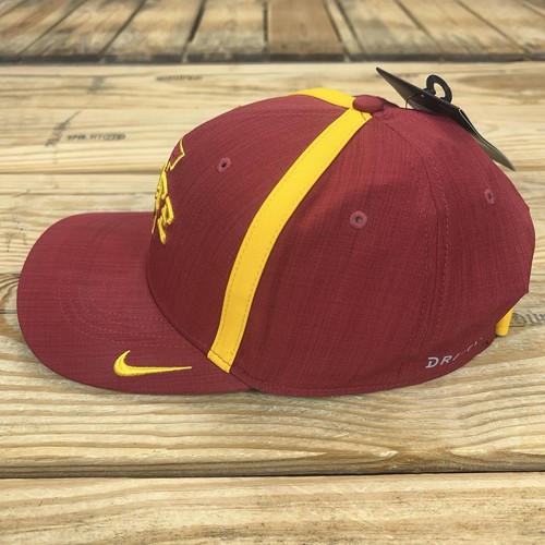Nike Iowa State Cyclones Hat Red Gold Classic99 Dri-FIT Aerobill Adjustable NWT - Picture 5 of 7