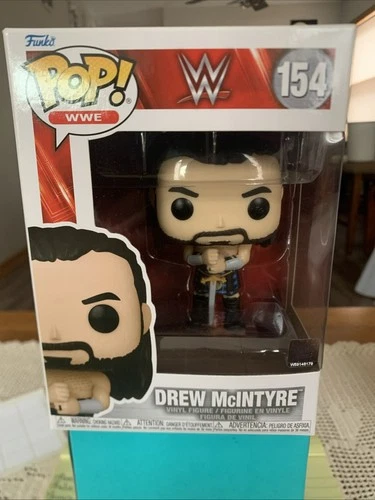 Funko Pop! Wrestling WWE - Drew McIntyre #154 MIB WWF NXT