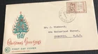 Australian FDC WCS 1961 Christmas Greetings