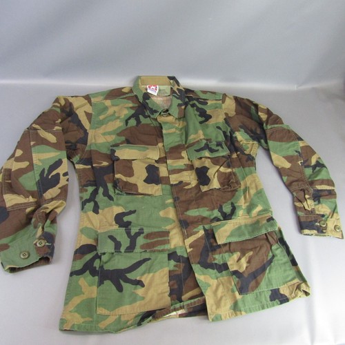 Propper Military Style Camo Button Up Field Jacket Medium Camo Chore Coat - Bild 2 von 11