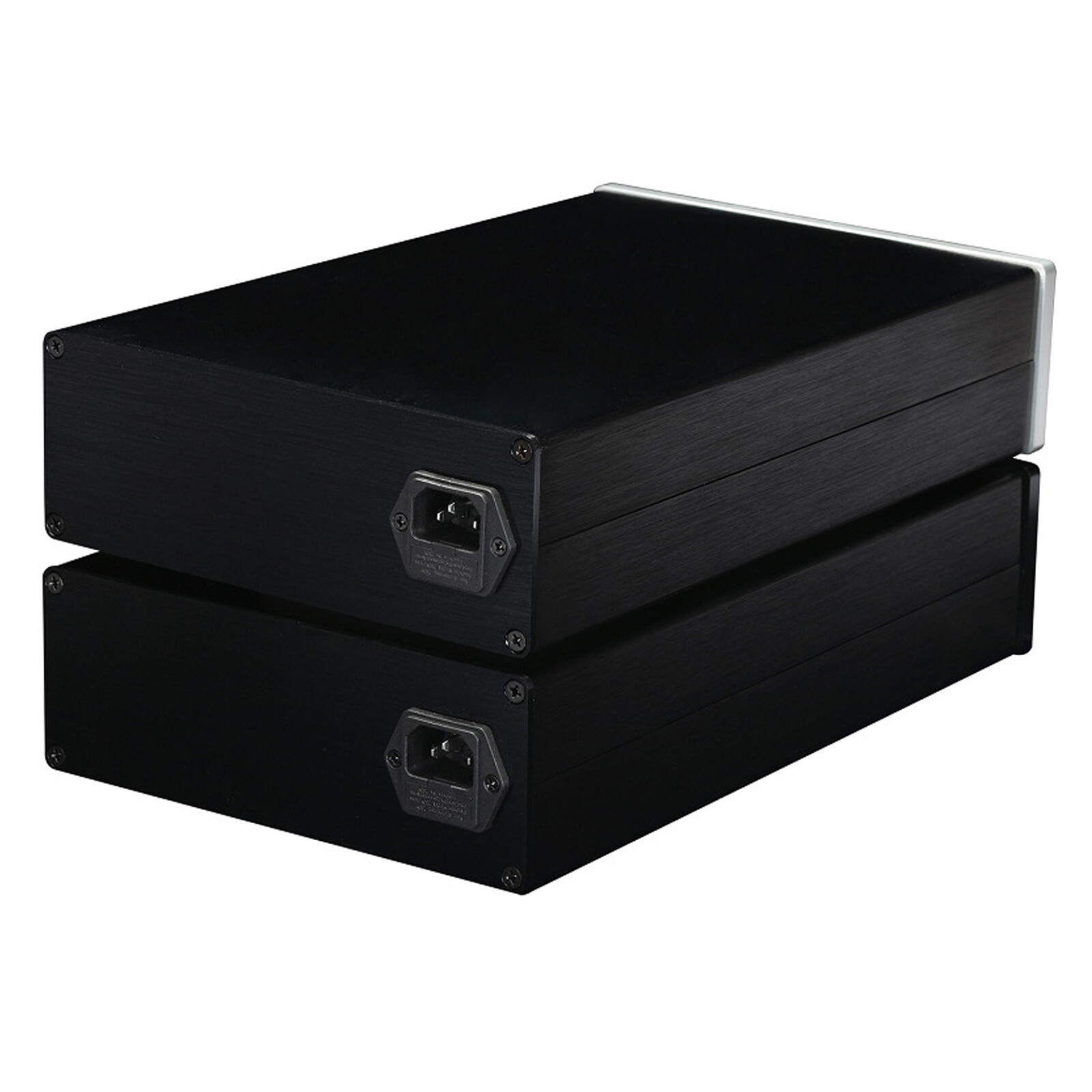 Aluminum Chassis Power Amplifier Enclosure home DIY Audio Case Size:194x70x311mm