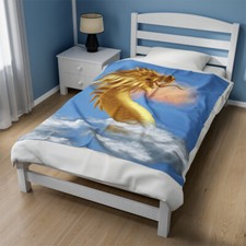 L'AMOUR DE SOI Dragon's Embrace Plush Blanket