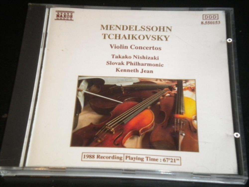 Slovak Philharmonica Orchestra - Mendelssohn & Tchaikovsky Violin Concertos CD