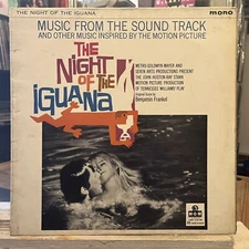 [OST]~EXC LP~The NIGHT OF THE IGUANA~Soundtrack~Benjamin Frankel~[1964~MGM]~UK~