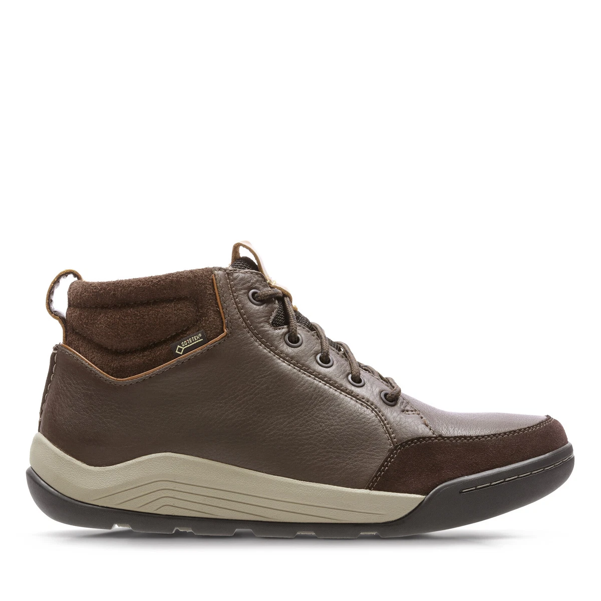 Clarks Ashcombe Mid Gore Tex GTX 26135409 Mens Brown Casual Dress