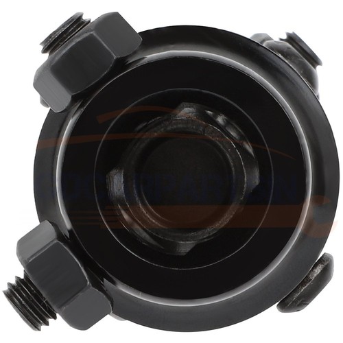 1x Black Single Universal Steering U-Joint Shaft 5/8"-36 Spline X 3/4" DD - Picture 12 of 12