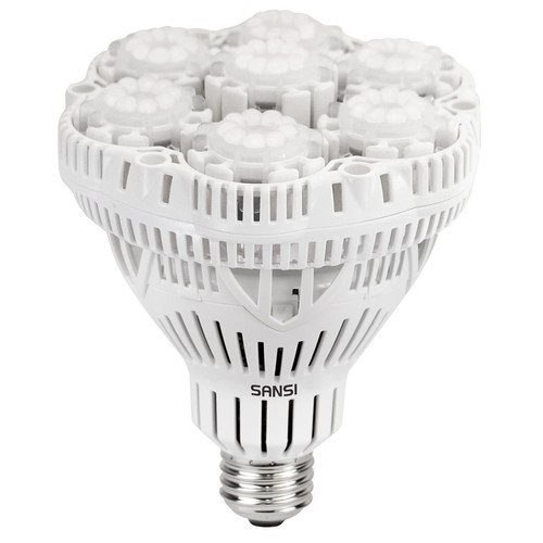 2-Pack LED Grow Light Bulb Full Spectrum Indoor Plant 36W=400W Hydroponics SANSI - Picture 6 of 10