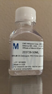 203728 50ml Millipore BRIJ  35 Detergent, Protein Grade , 10% Solution, Sterile