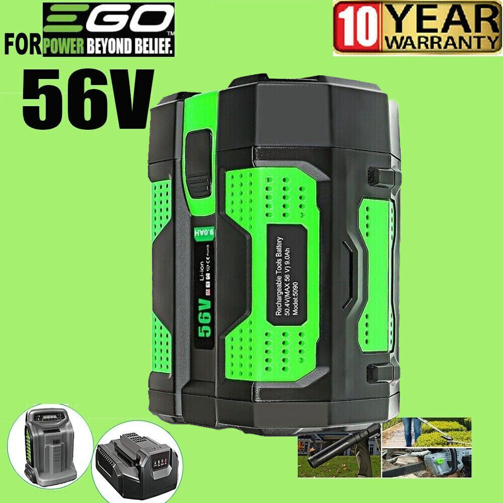 10Ah For EGO Power+ 56V 7.5Ah Battery with Upgraded Fuel Gauge (3rd Generation)