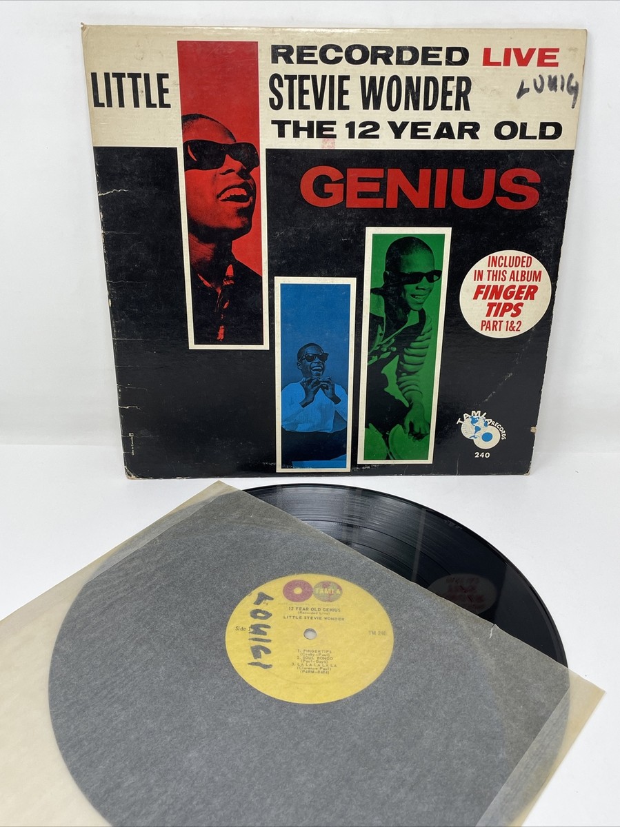 Stevie Wonder 12Year Old LP USオリジナルMONO Little Stevie Wonder - 12 Year Old Genius LP - Tamla Mono | eBay