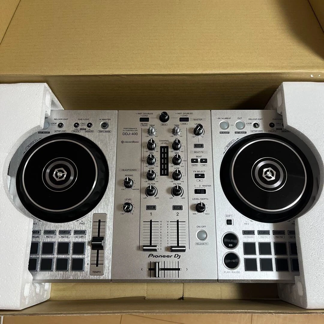 Pioneer DJ DDJ-400-s DJ Equipment Silver License key not used