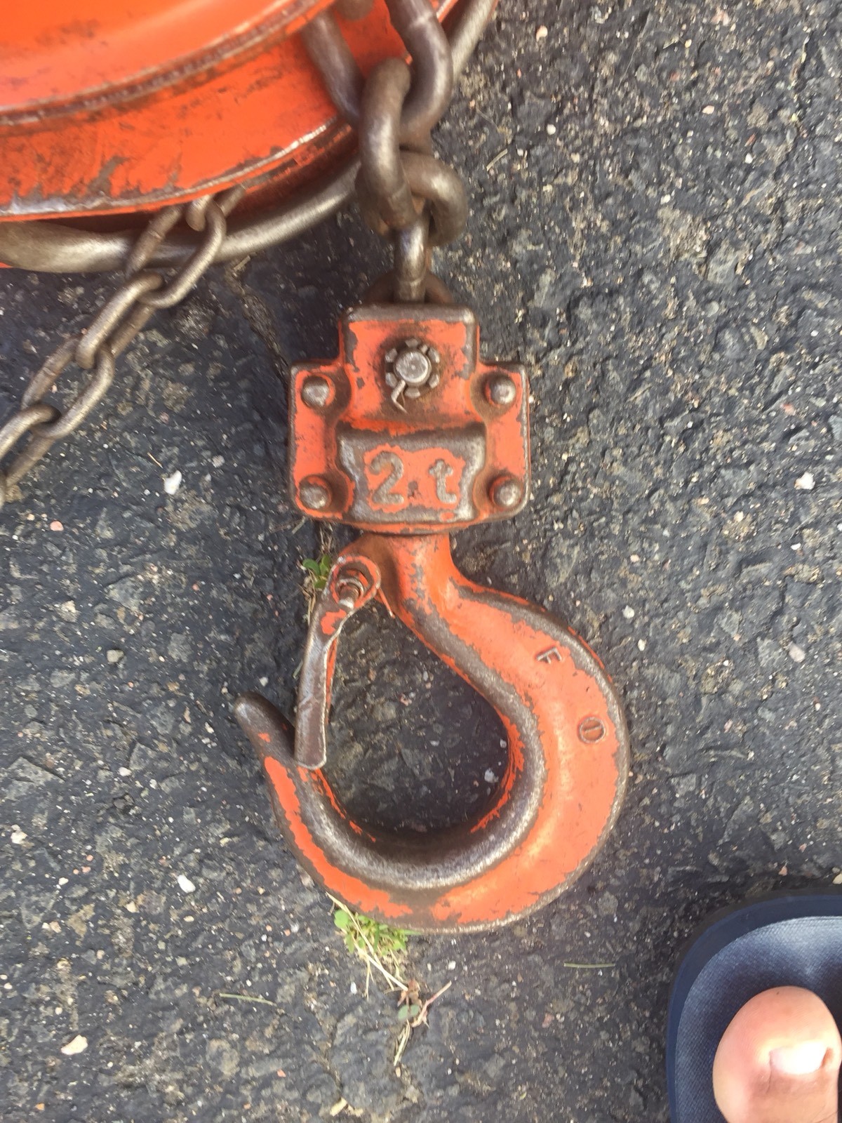 Jet Equipment L90 2 Ton Chain Hoist W 20 Ft Lifting Chain eBay