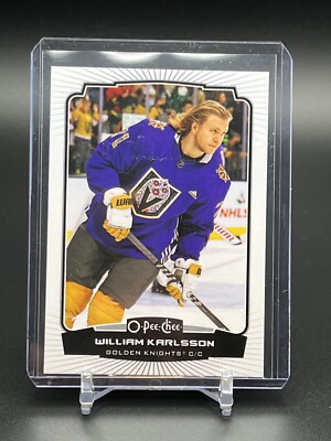 2022-23 O-Pee-Chee WILLIAM KARLSSON Easter Egg   Vegas Golden Knights SSP!